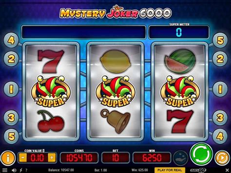 Mystery Joker 6000 Slot Grátis